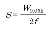 symmetry factor formula